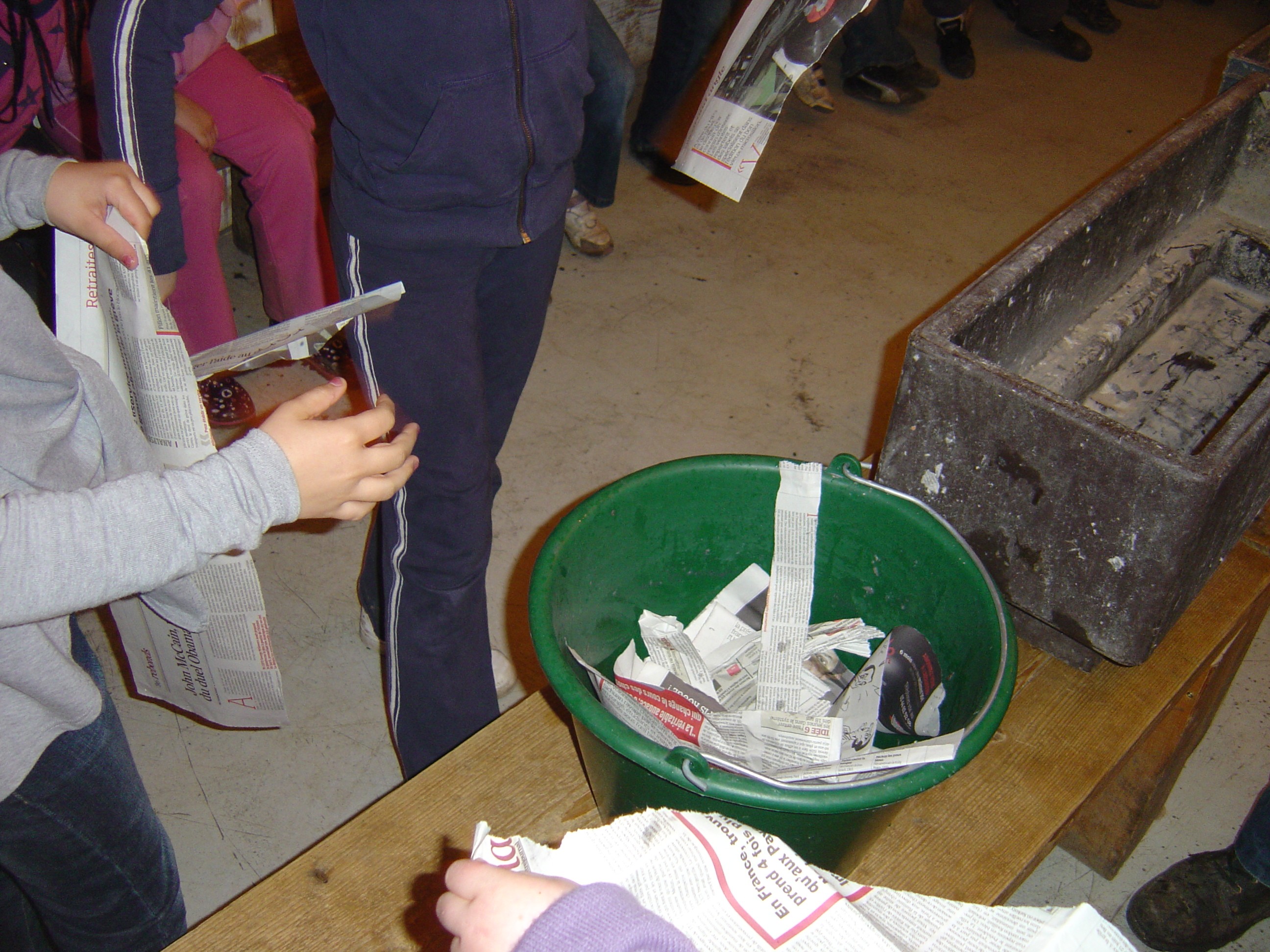 Le papier recyclé - École élémentaire Pâquerettes - Nanterre